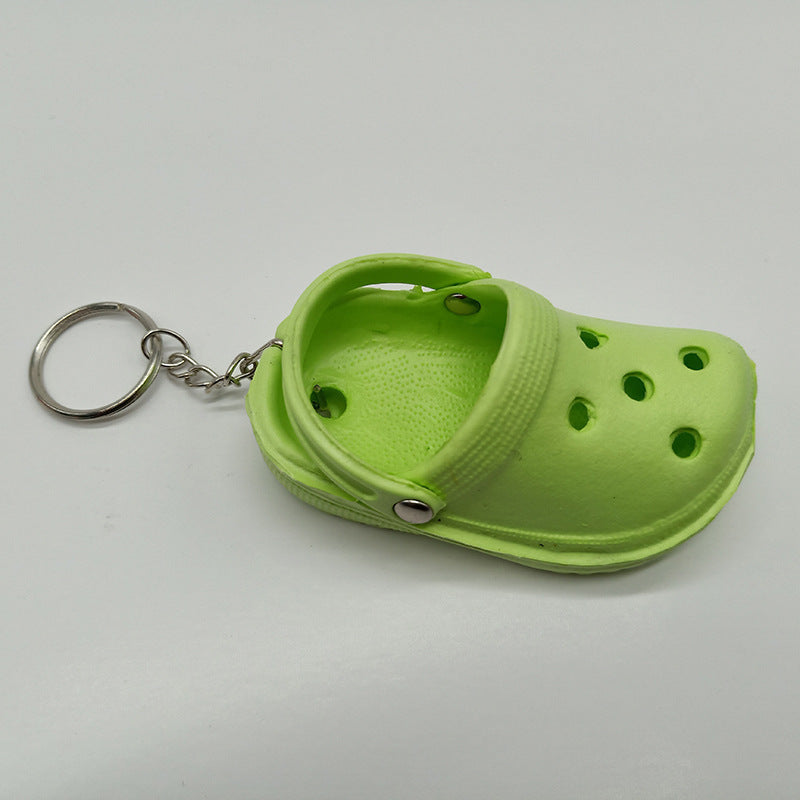 Wholesale Mini Slippers Hole Shoes EVA Keychain